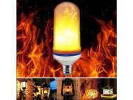 LED žiarovka s efektom horiaceho plameňa